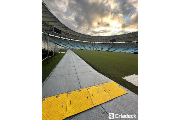 Piso Criadeck Ultra no Paul McCartney - Got Back 2023: Inovação e Segurança no Maracanã.